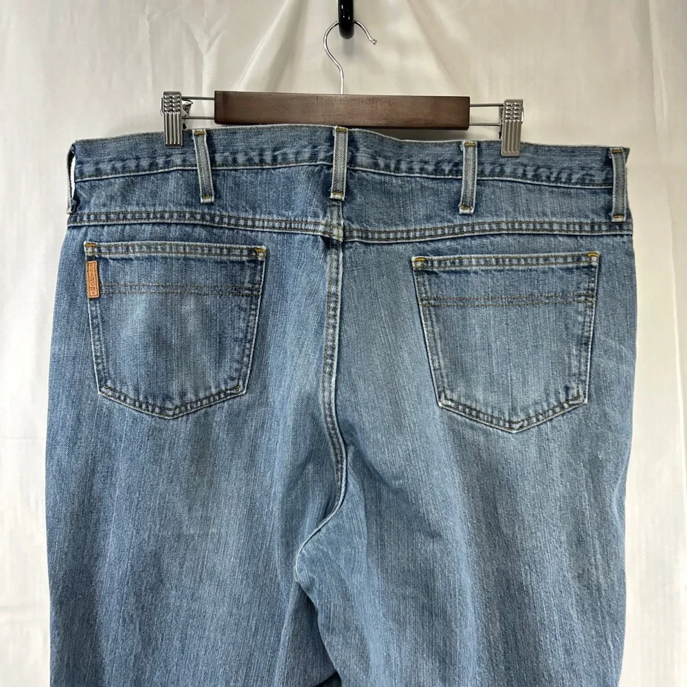 Cinch Jeans Mens 42x38 Blue Medium Wash Straight Leg Western MB90530002
